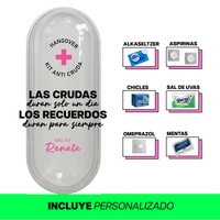 POP UP LAS CRUDAS CIRCULO CRUZ ROSA ARRIBA